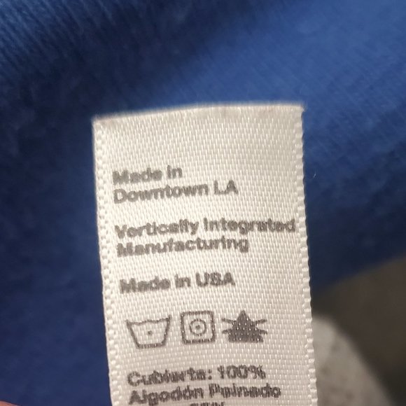 American Apparel thermal lined hooded sweatshirt - Picture 7 of 8